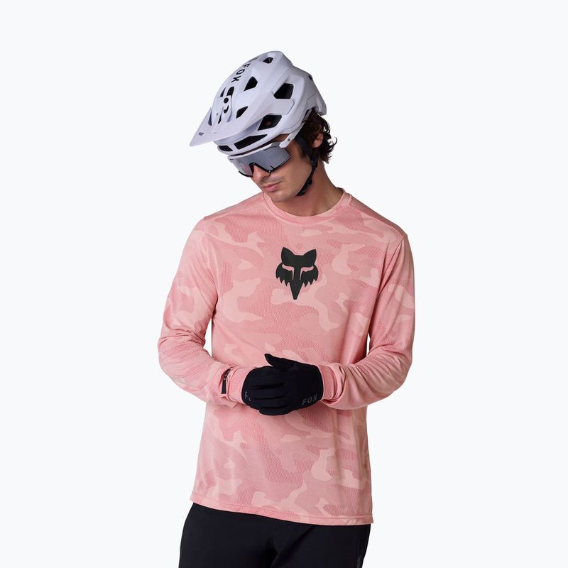 Maglia a maniche lunghe da ciclismo da uomo Fox Racing Ranger Tru Dri berry 3