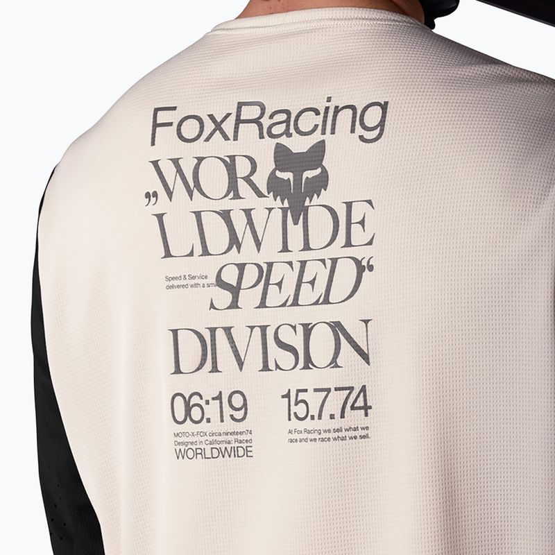 Maglia a maniche lunghe da ciclismo da uomo Fox Racing Defend Park SE chalk 3