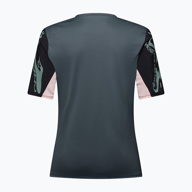 Maglia da ciclismo donna Fox Racing Defend Jersey Creation SS deep cobalt 2