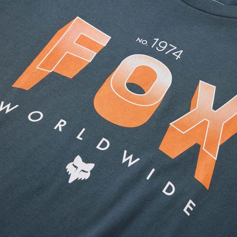 Maglietta da uomo Fox Racing Block 195 Original deep cobalt 4