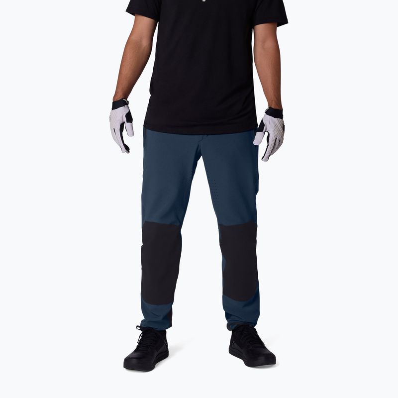 Pantaloni da ciclismo da uomo Fox Racing Defend galaxy blue 2