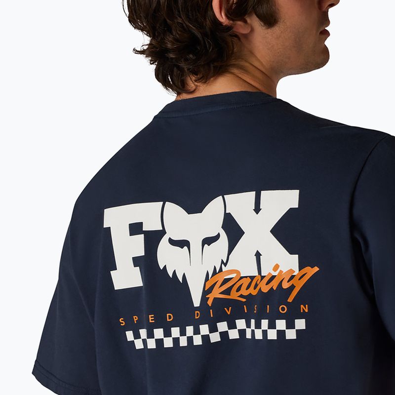 Maglietta da uomo Fox Racing Checker 195 Original midnight 4