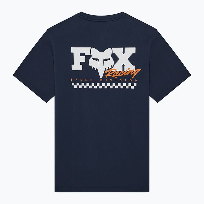 Maglietta da uomo Fox Racing Checker 195 Original midnight 6