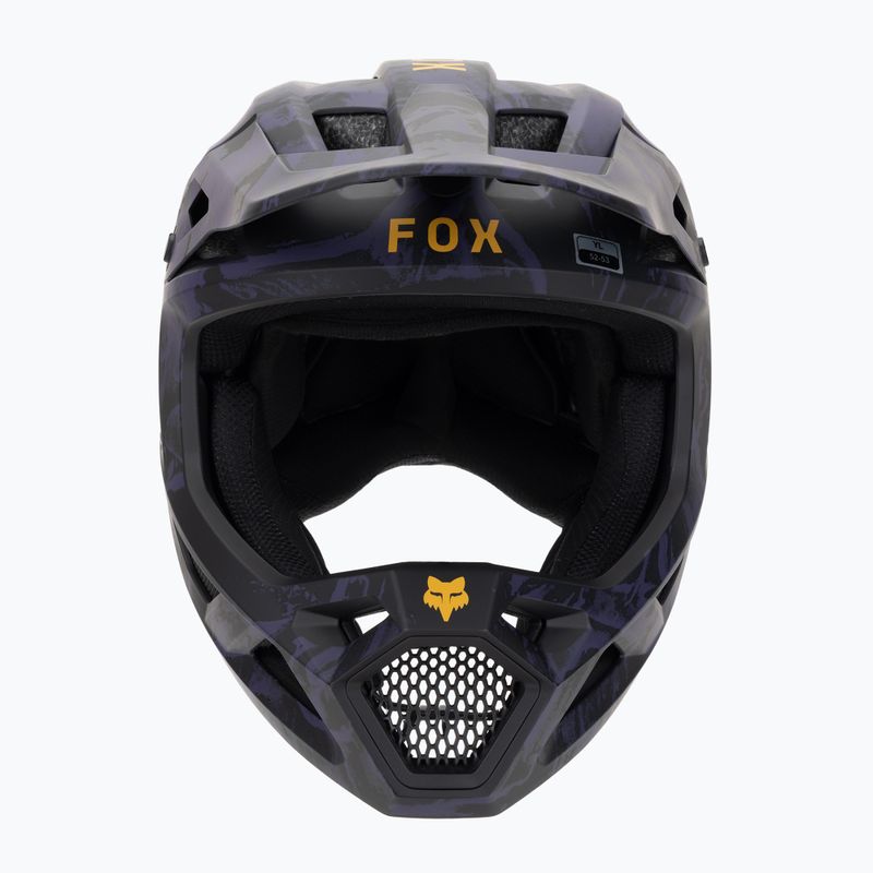 Casco da bici per bambini Fox Racing Rampage Image Print Jr plum 2