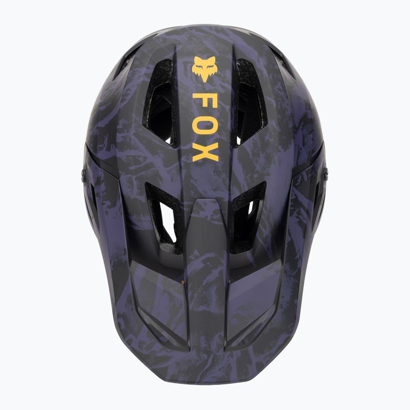 Casco da bici per bambini Fox Racing Rampage Image Print Jr plum 6