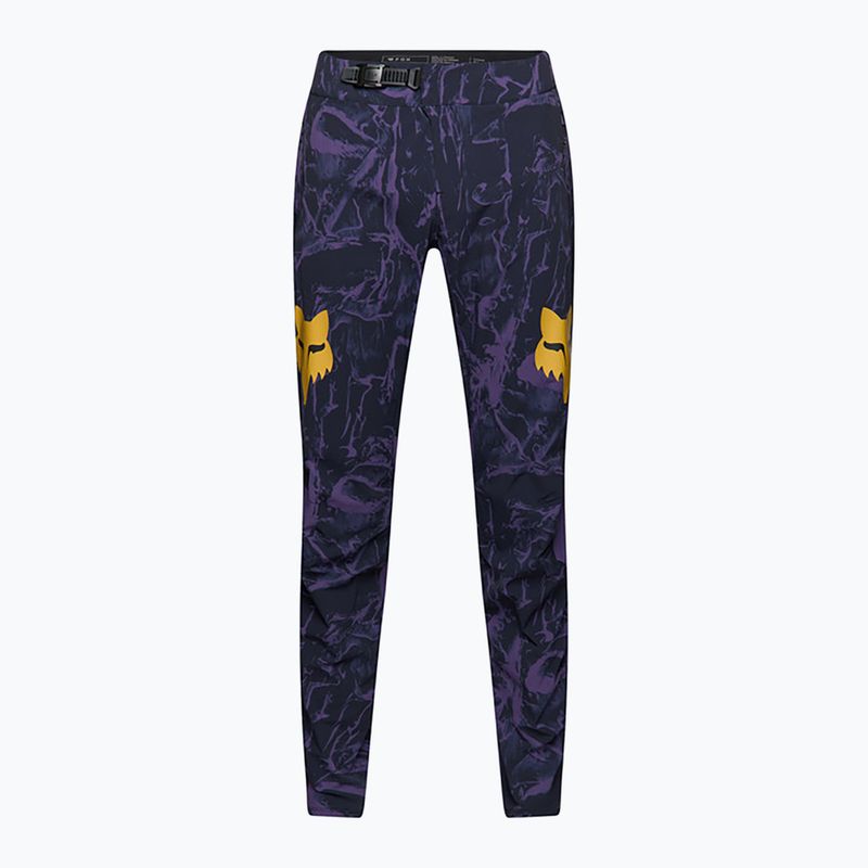 Pantaloni da ciclismo da uomo Fox Racing Ranger Image Print plum 4
