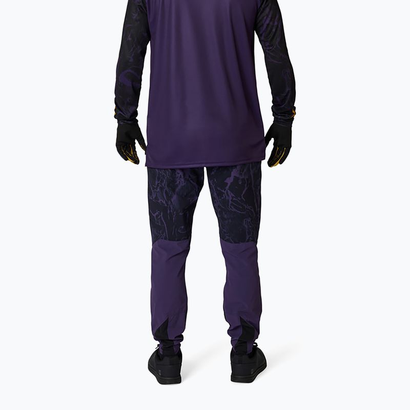 Maglia a maniche lunghe da ciclismo per bambini Fox Racing Ranger Image Print Jr plum 2