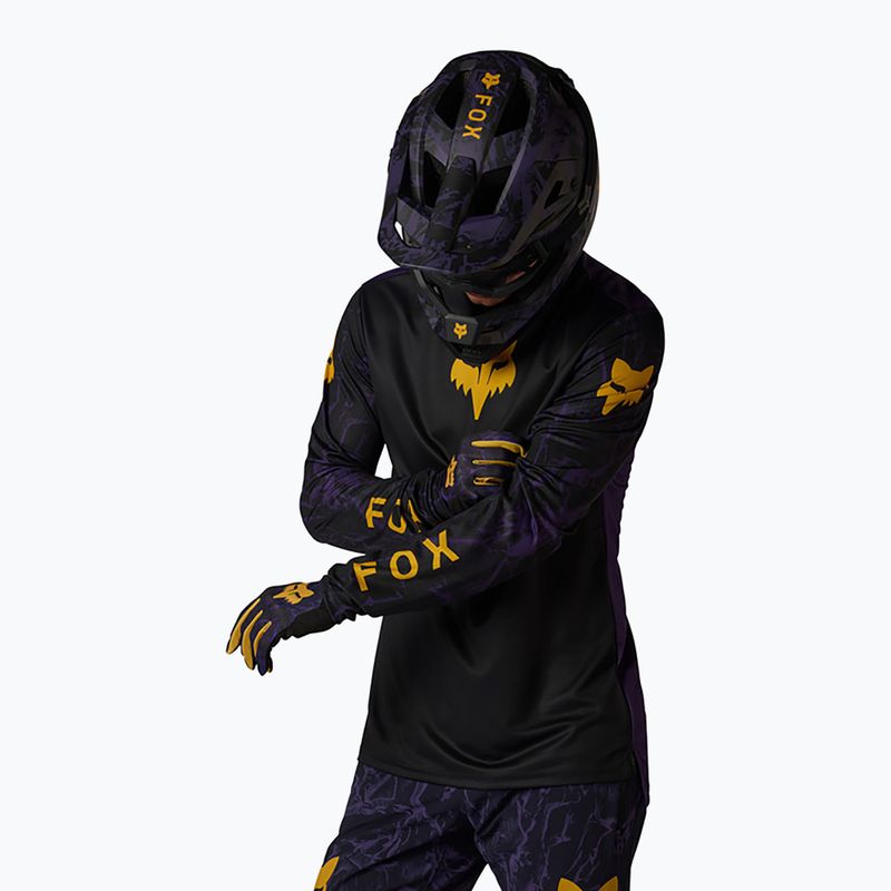 Maglia a maniche lunghe da ciclismo per bambini Fox Racing Ranger Image Print Jr plum 3