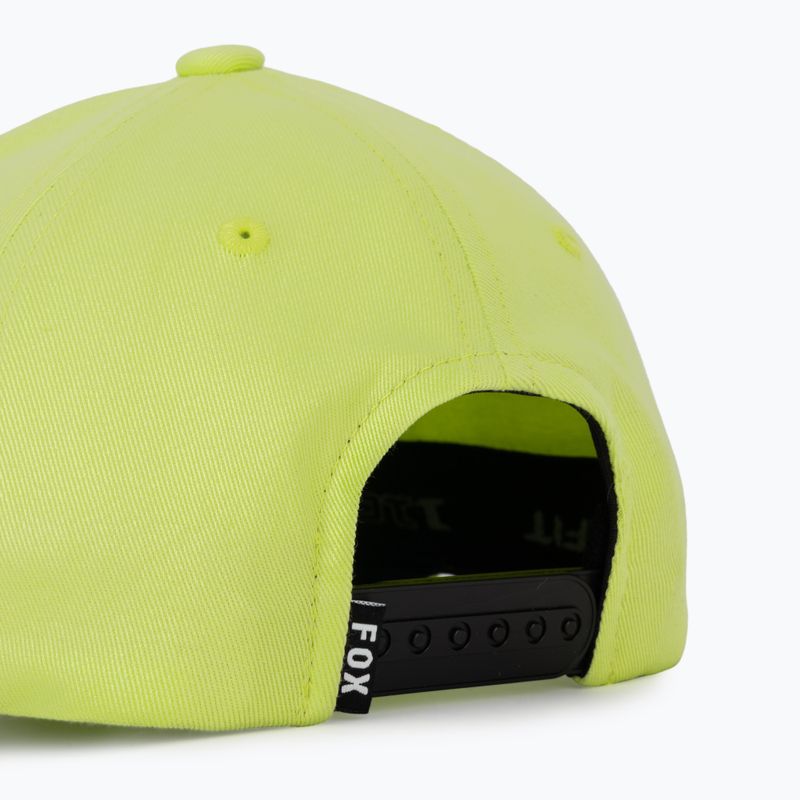 Cappellino con visiera per bambini Fox Racing Fox Head 110 Snapback Jr wild lime 4