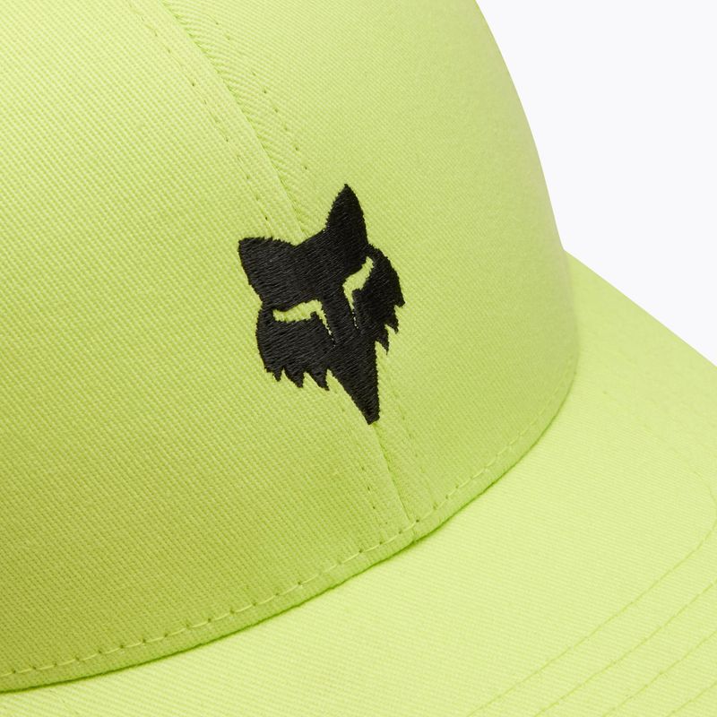 Cappellino con visiera per bambini Fox Racing Fox Head 110 Snapback Jr wild lime 3