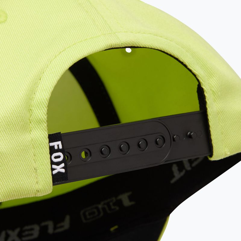 Cappellino con visiera per bambini Fox Racing Fox Head 110 Snapback Jr wild lime 5