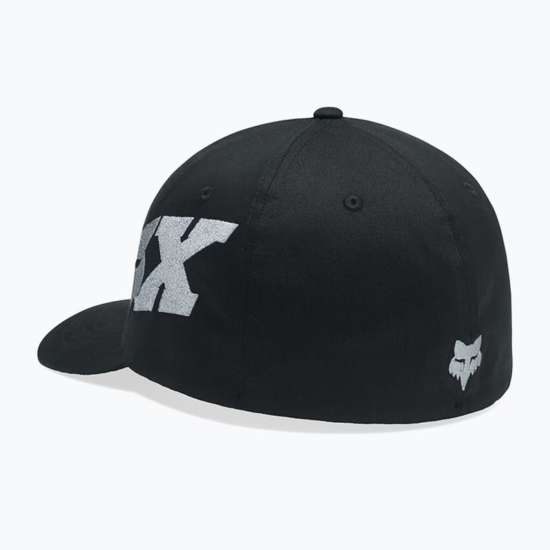 Cappellino con visiera da uomo Fox Racing Fox Head X Flexfit black 2