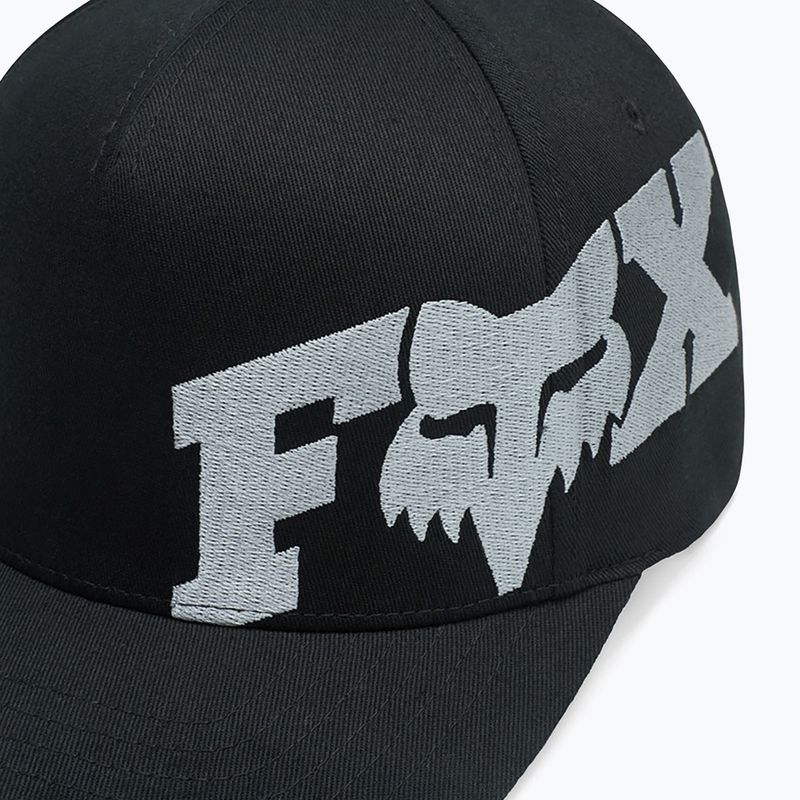 Cappellino con visiera da uomo Fox Racing Fox Head X Flexfit black 4