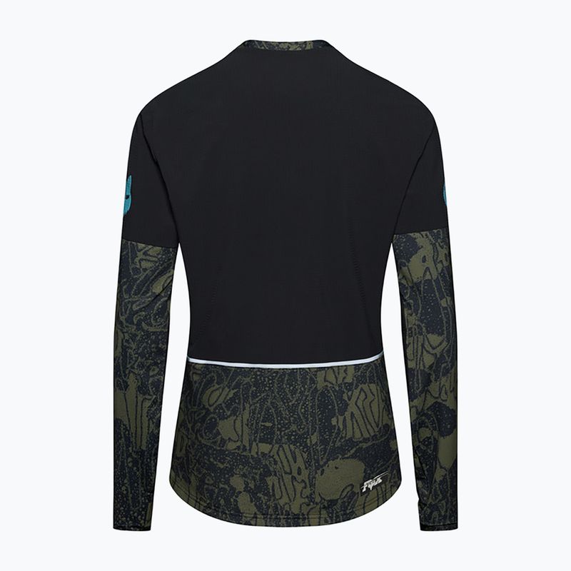 Longsleeve da ciclismo da uomo Fox Racing Defend Thermal Lunar black 8