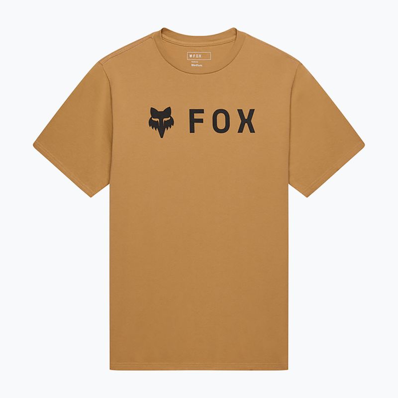 T-shirt da uomo Fox Racing Absolute 195 Original SS Tee brown sugar 3