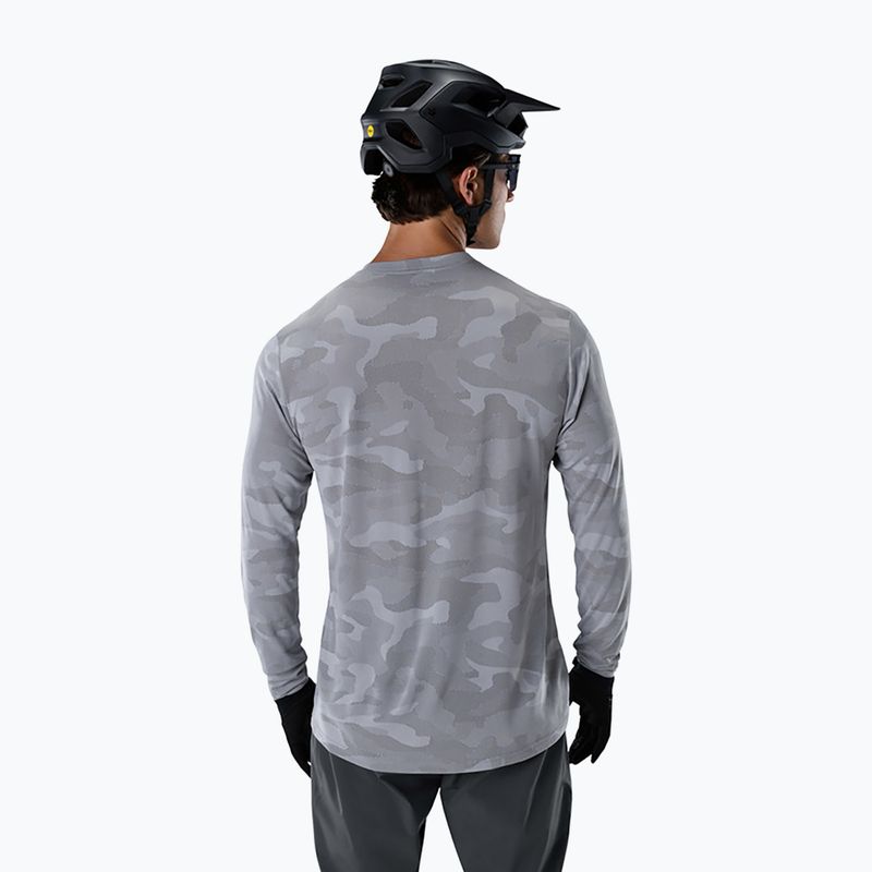 Longsleeve da ciclismo da uomo Fox Racing Ranger Tru Dri pewter 2
