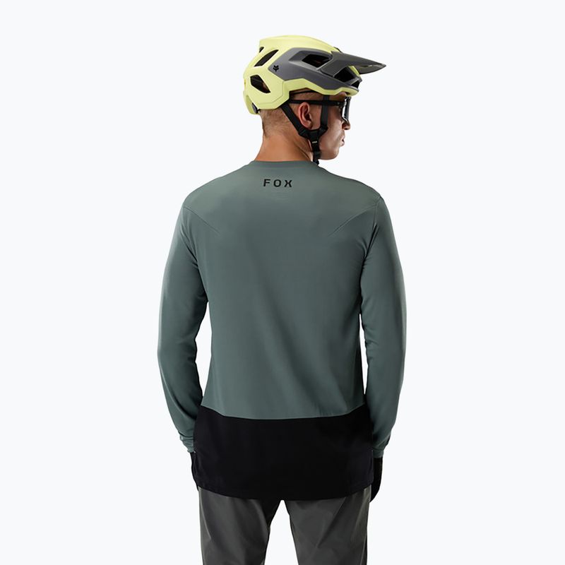 Longsleeve da ciclismo da uomo Fox Racing Ranger Fox Head LS sage 2