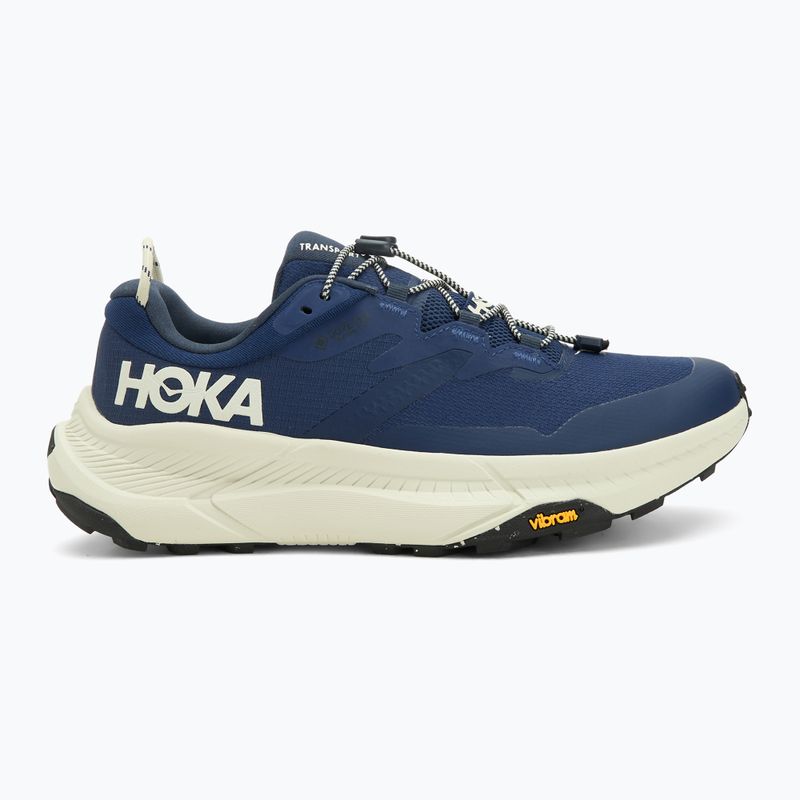Scarpe da trekking da uomo HOKA Transport GTX midnight blue/truffle salt 2