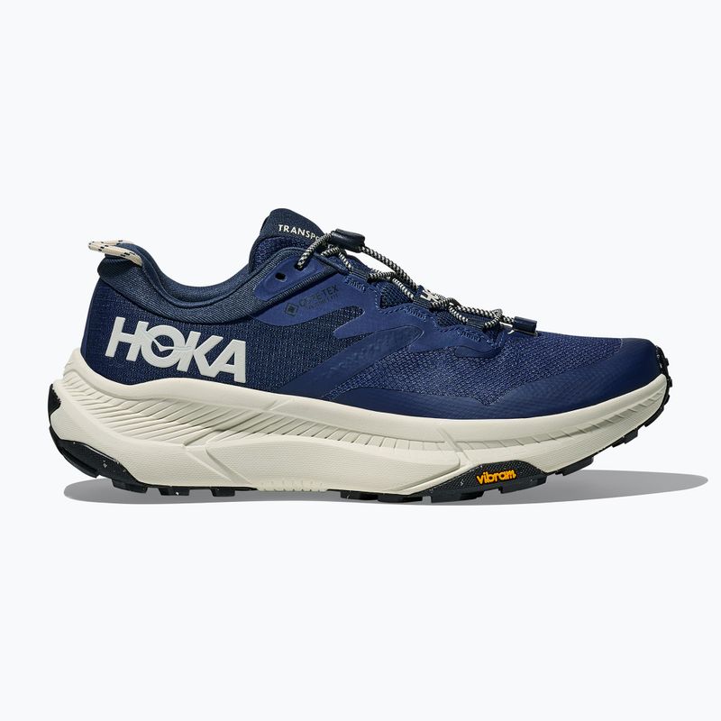 Scarpe da trekking da uomo HOKA Transport GTX midnight blue/truffle salt 2