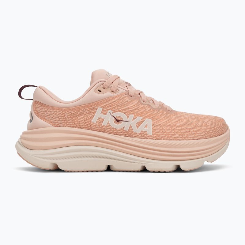 Scarpe da corsa da donna HOKA Gaviota 5 rose latte/rose cream 2