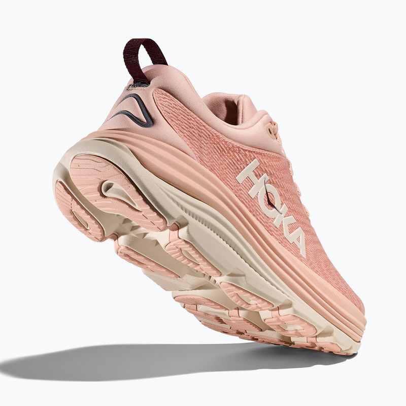 Scarpe da corsa da donna HOKA Gaviota 5 rose latte/rose cream 12