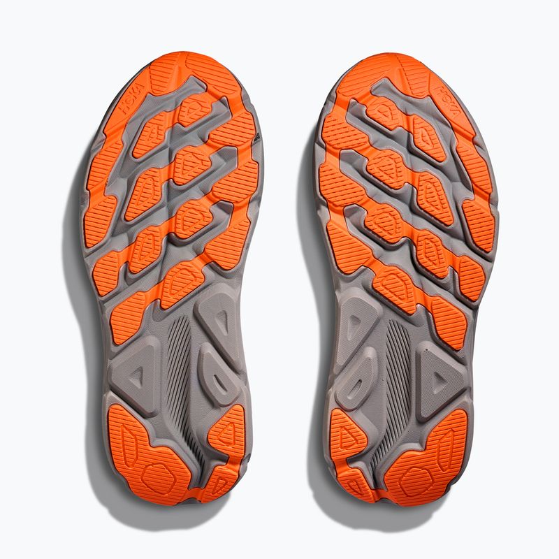 Scarpe da corsa da uomo HOKA Clifton 9 GTX grigio asfalto/ghiaia 7