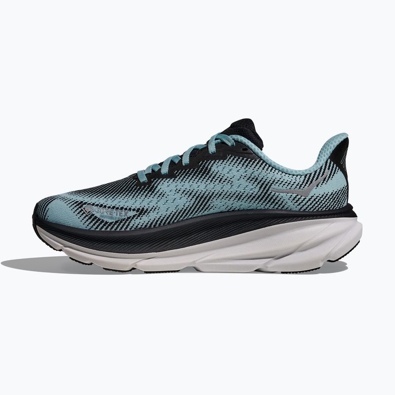 Scarpe da corsa da donna HOKA Clifton 9 GTX nero/raindrop 10