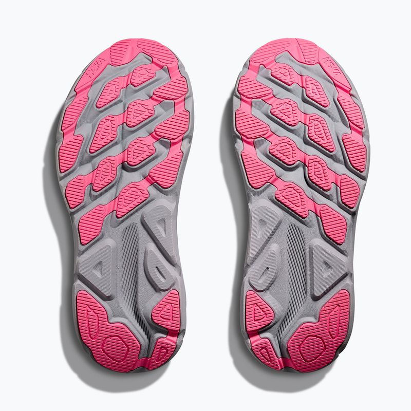 Scarpe da corsa da donna HOKA Clifton 9 GTXgrey skies/foggy green 7