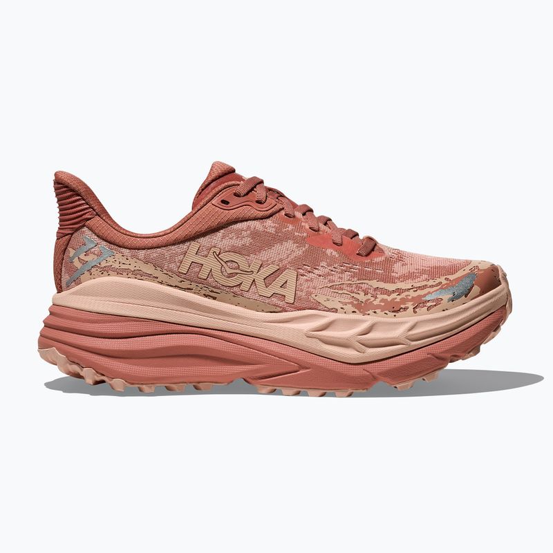 Scarpe da corsa da donna HOKA Stinson 7 blush/rose latte 2