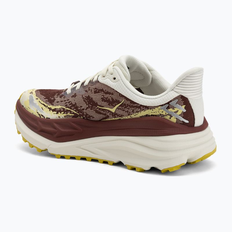 Scarpe da corsa da donna HOKA Stinson 7 truffle salt/dark cedar 3