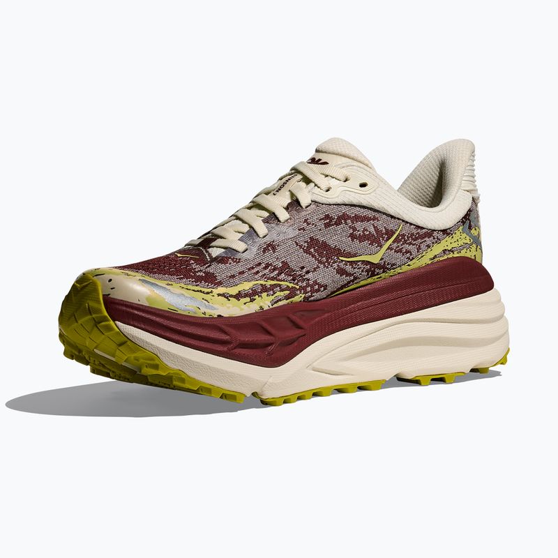Scarpe da corsa da donna HOKA Stinson 7 truffle salt/dark cedar 4