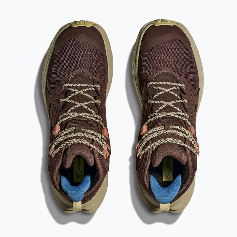 HOKA scarpe da trekking da uomo Anacapa 2 Mid GTX noce/fungo ostrica 8