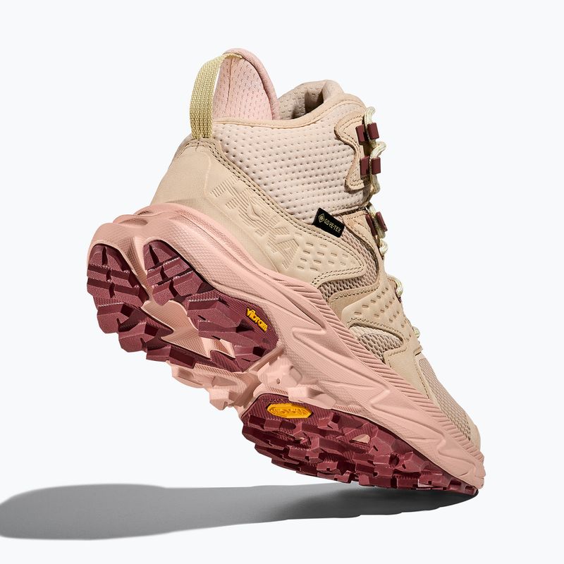 HOKA scarpe da trekking da donna Anacapa 2 Mid GTX oak/rose latte 5