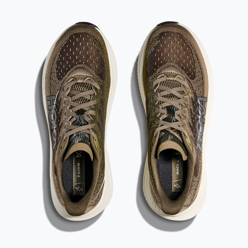HOKA Mach 6 scarpe da corsa da uomo oliva antica/sale tartufo 8