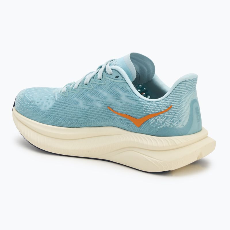 Scarpe da corsa da uomo HOKA Mach 6 mare chiaro/acqua marina 3