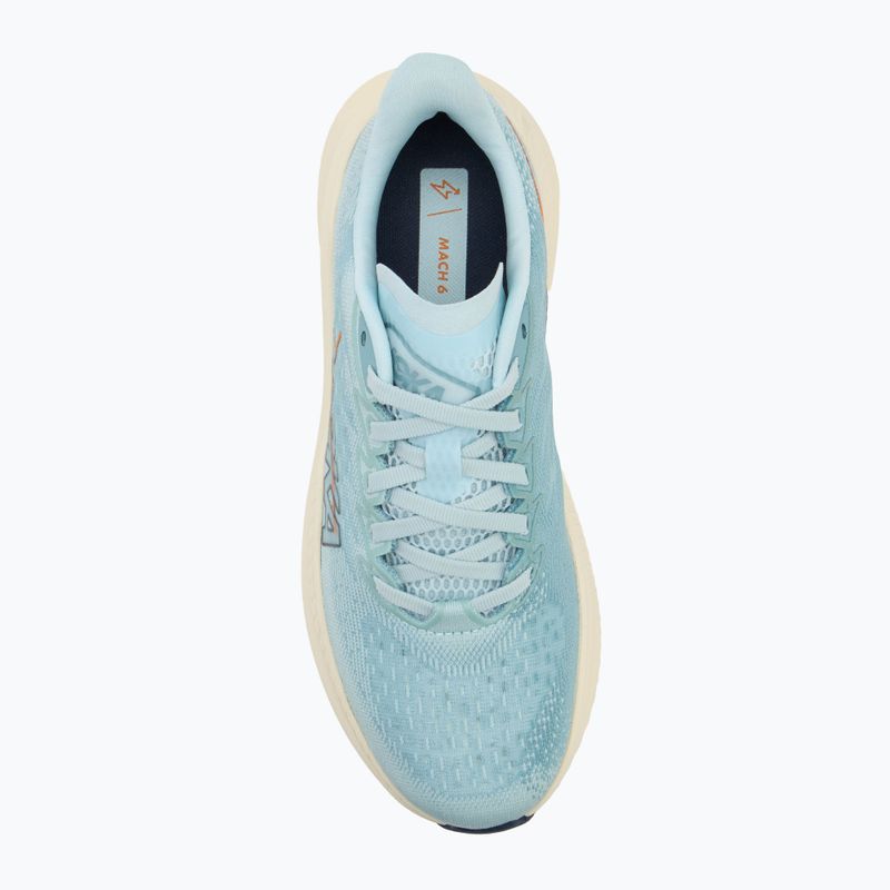 Scarpe da corsa da uomo HOKA Mach 6 mare chiaro/acqua marina 5