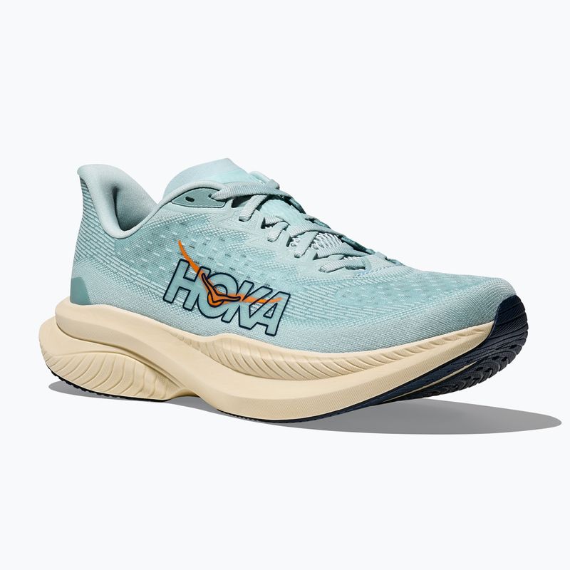 Scarpe da corsa da uomo HOKA Mach 6 mare chiaro/acqua marina