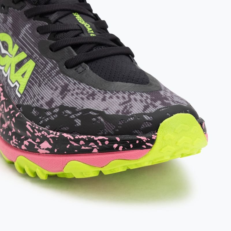 Scarpe da corsa da uomo HOKA Speedgoat 6 nero/stardust 7