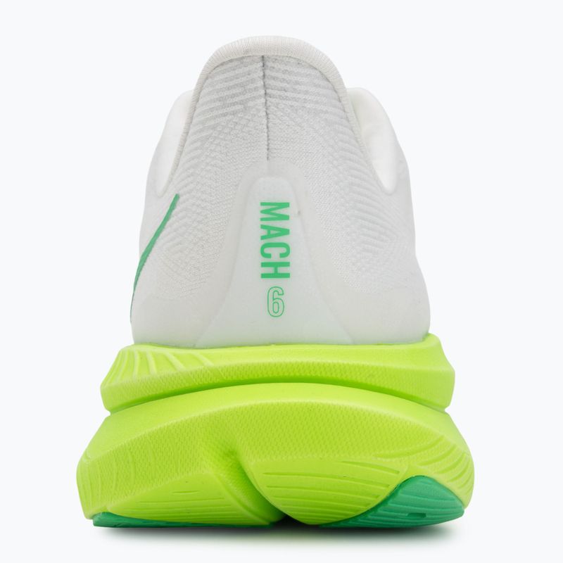 Scarpe da corsa da uomo HOKA Mach 6 bianco/neon lime 6