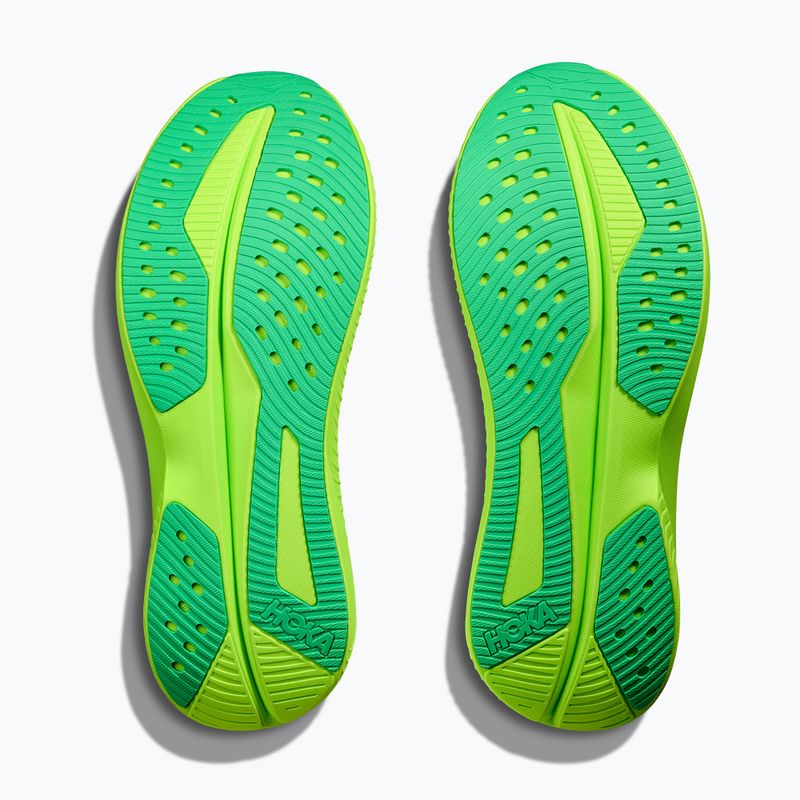 Scarpe da corsa da uomo HOKA Mach 6 bianco/neon lime 7