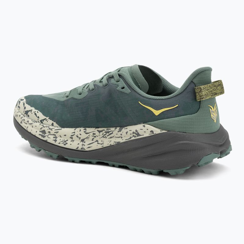 Scarpe da corsa da uomo HOKA Speedgoat 6 felce/grigio asfalto 3
