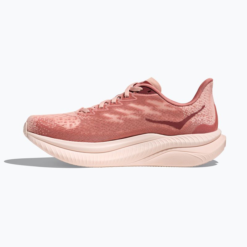 Scarpe da corsa da donna HOKA Mach 6 roselatte/blush 3