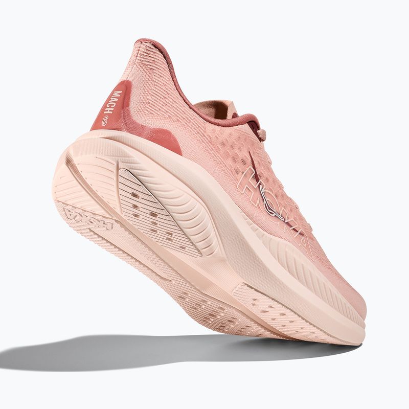 Scarpe da corsa da donna HOKA Mach 6 roselatte/blush 5