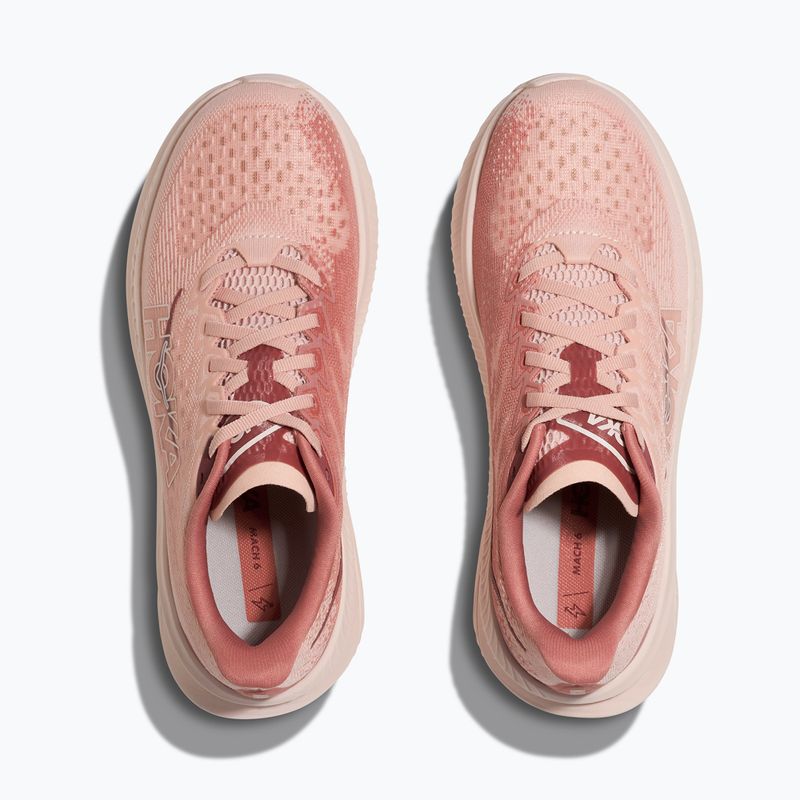 Scarpe da corsa da donna HOKA Mach 6 roselatte/blush 8