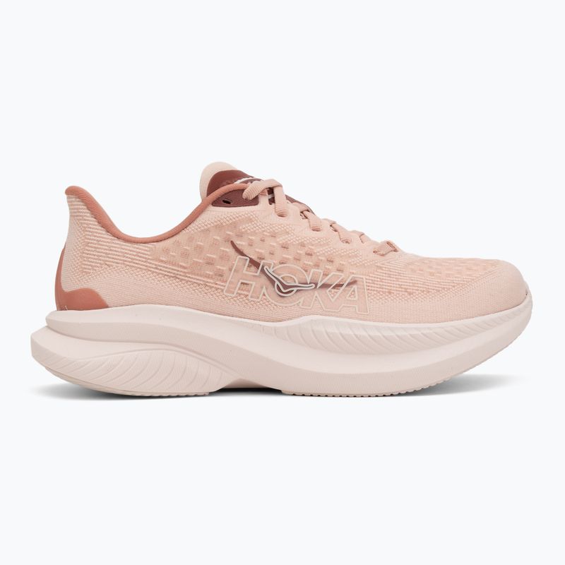 Scarpe da corsa da donna HOKA Mach 6 roselatte/blush 2