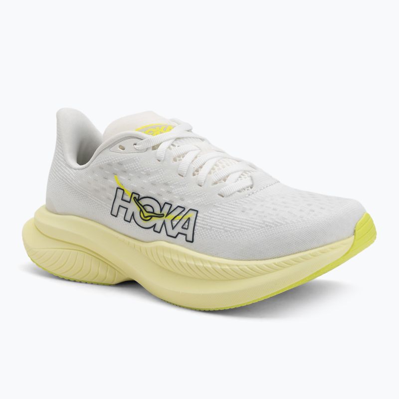 Scarpe da corsa da donna HOKA Mach 6 bianco/neon hoka citrus