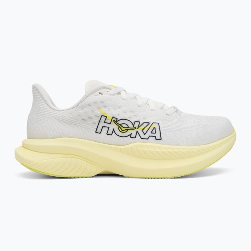 Scarpe da corsa da donna HOKA Mach 6 bianco/neon hoka citrus 2