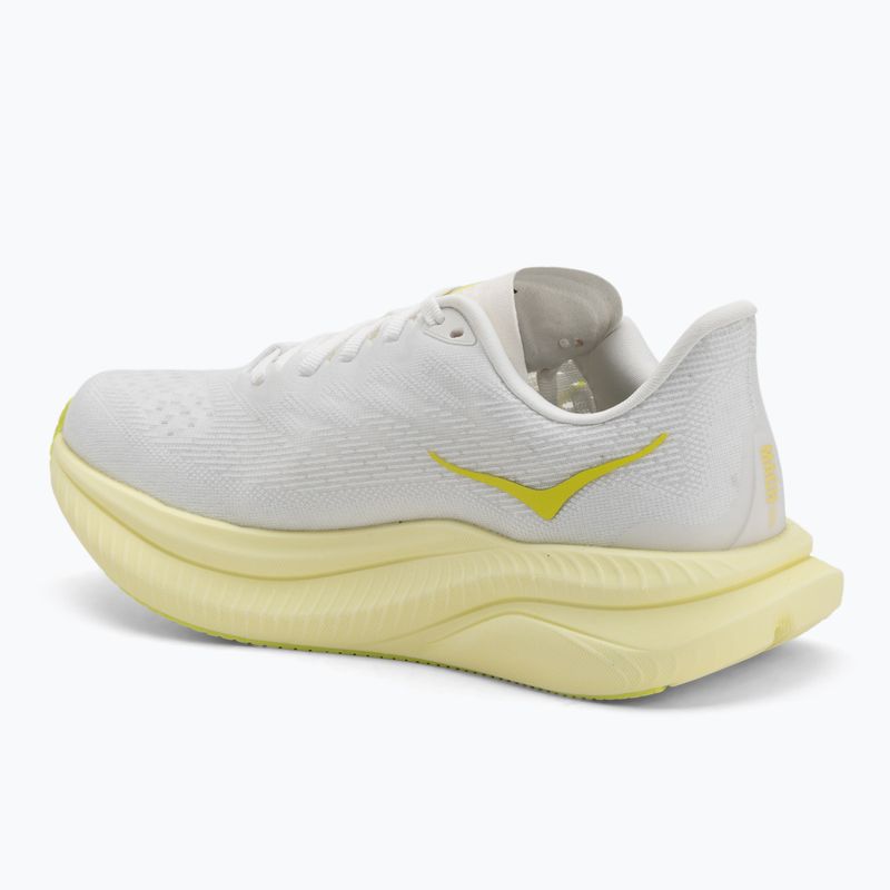 Scarpe da corsa da donna HOKA Mach 6 bianco/neon hoka citrus 3