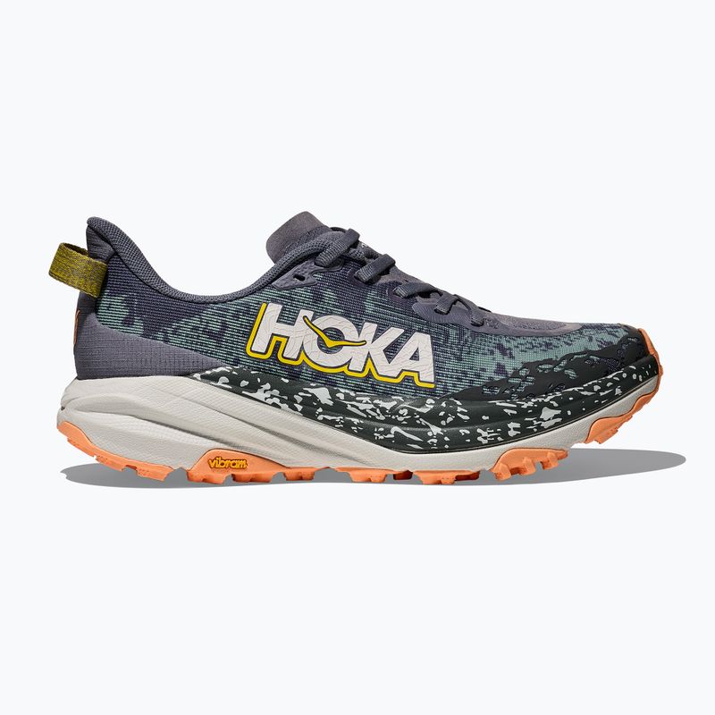 Scarpe da corsa da donna HOKA Speedgoat 6 grigio cielo/grigio cosmico 2