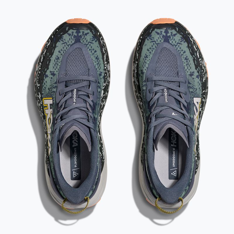 Scarpe da corsa da donna HOKA Speedgoat 6 grigio cielo/grigio cosmico 8